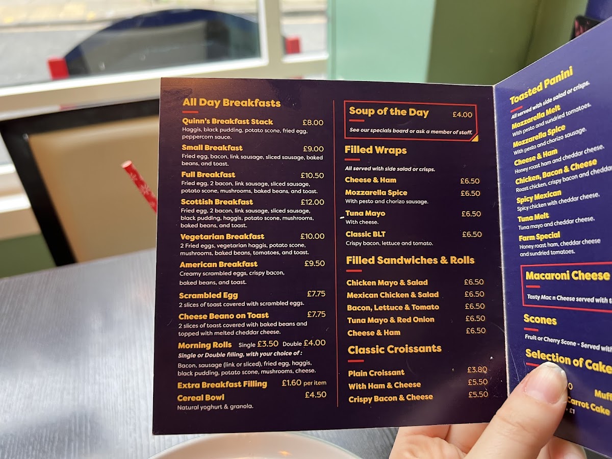 Menu Quinn’S Cafe-10