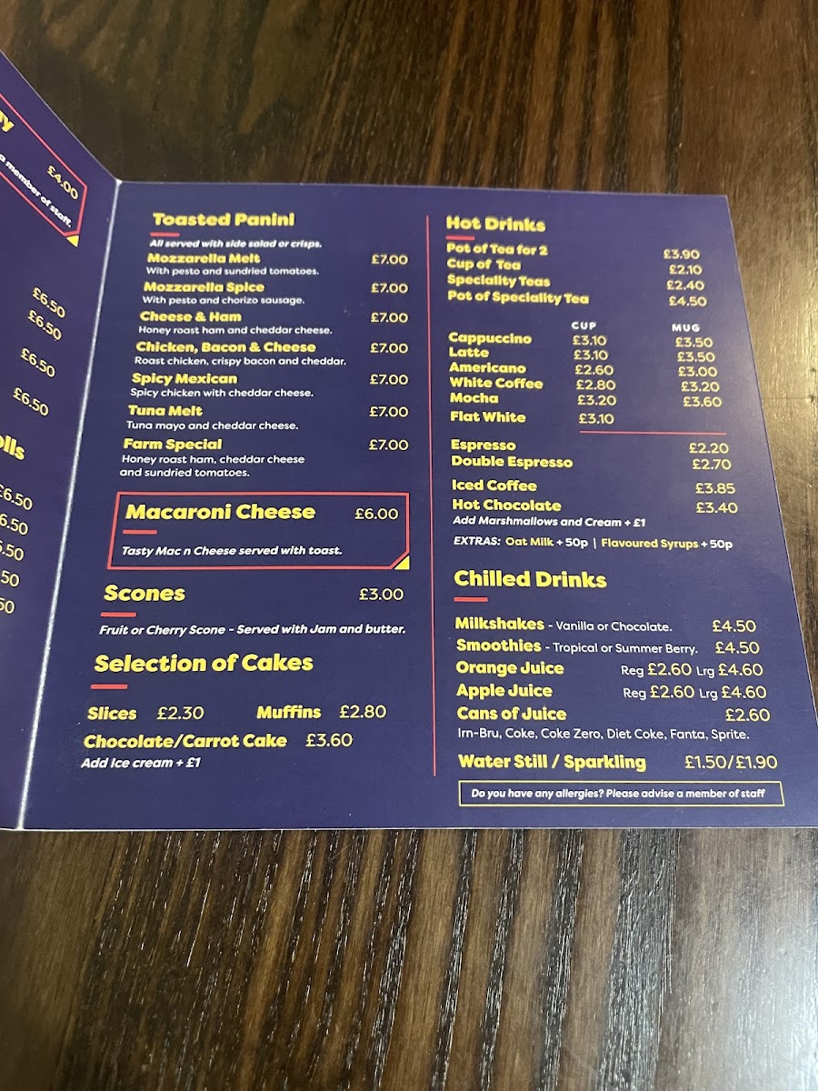 Menu Quinn’S Cafe-9